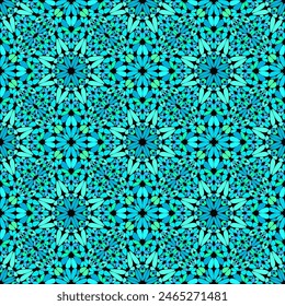 Bohemian seamless gravel pattern background - abstract vector graphic design