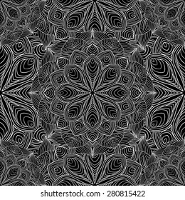 Bohemian style seamless tile.