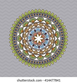 Bohemic design. multicolored icon. decoration concept, vector illustration
