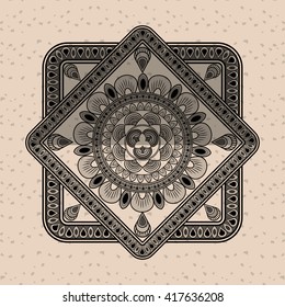 Bohemic design. multicolored icon. decoration concept, vector illustration