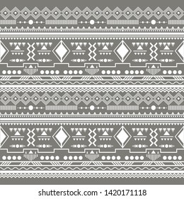 Bohenian traditional texture seamless vector pattern. Design abstract pastel texture.