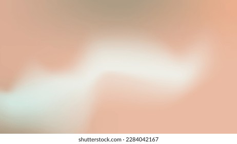 Boho abstract background. Warm blurred abstraction, autumn feminine colorful blur design vector illustration.