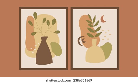 Boho Abstract Design Aesthetics Arts. Simple and stunning minimalist designs 