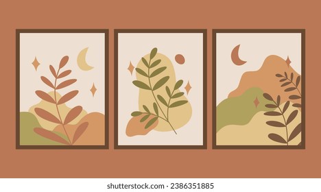 Boho Abstract Design Aesthetics Arts. Simple and stunning minimalist designs 