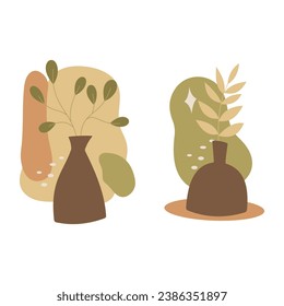 Boho Resumen Arte de Diseño Estético. Diseños minimalistas sencillos e impresionantes 