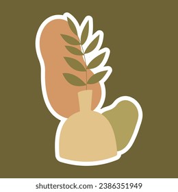 Boho Resumen Arte de Diseño Estético. Diseños minimalistas sencillos e impresionantes 