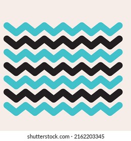 Boho Abstract Minimalist Wave Line Poster.  Graphic Boho Card Poster Wallpaper Decoration Design. Modern Party Invitation Template.