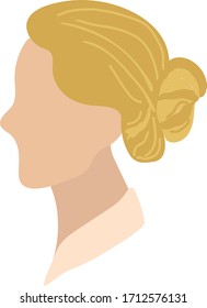 Boho Abstract Wall Art Vectors. Isolated Background Women Illustration. Neutral Colors. 