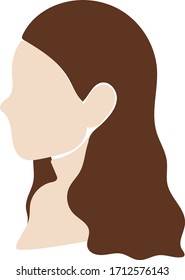Boho Abstract Wall Art Vectors. Isolated Background Women Illustration. Neutral Colors. 