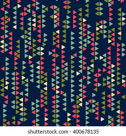 boho aztec ornament seamless pattern eps10