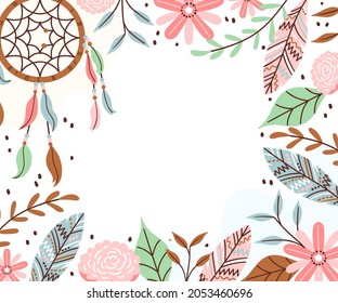 Boho background. Ethnic modern wallpaper. Magic, mystic, esoteric, tribal pattern paper graphic design. Spiritual decoration. Boho fabric fashion print decor. Astrology poster. Vector illustration.