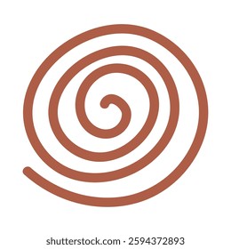 Boho Background Spiral Design Artistic Aesthetic