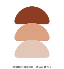 Boho Background Stacked Stones Icon