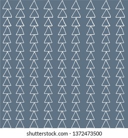 Boho blue pattern vector