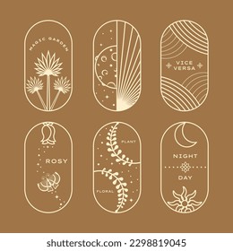 Boho Celestial Magic Mystical Illustration
