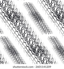 Boho Chic Seamless Pattern with Hand-Drawn Ethnic Elements