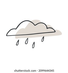 ilustraciones abstractas de dibujos de mano trópicos de boho chic y elementos clipart para el diseño gráfico. plantas serpientes, formas y garabatos naturales en estilo terracota simple. gráficos de arte contemporáneo de moda