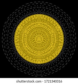 BOHO-Dekorvorlage für trendige Designs 
