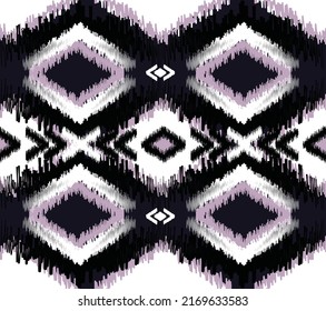 Boho ethnic seamless pattern design for lampshade, cushion, Rug, Carpet, Decor