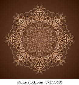 Boho and ethnic style mandala.