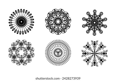 Boho fashion style pattern vector