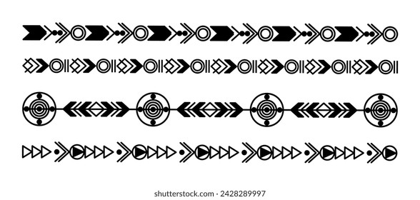 Boho fashion style pattern vector