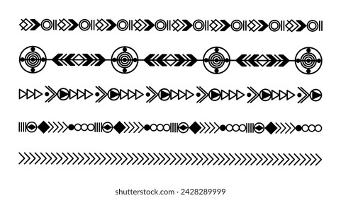 Boho fashion style pattern vector