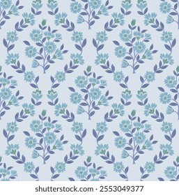 Floral Impresión en bloque Flor damasco Boho patrón floral flor repetir archivo de Vector 