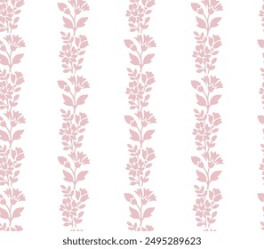 boho floral raya floral repetir patrón Vector archivo Pequeña flor