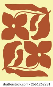 Boho Floral Vector style colorfull 