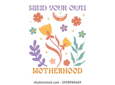 Boho Flower Mother's Day Quote