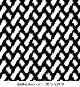 Boho Geomatric Diagona lSeamless Pattern