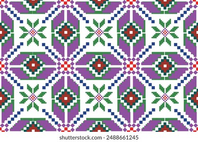 Boho geometric ornament vector seamless pattern. Mexican blanket,rug woman carpet illustration Navaho tribal vector seamless pattern Native American ornament. Ehinic south western decor style.