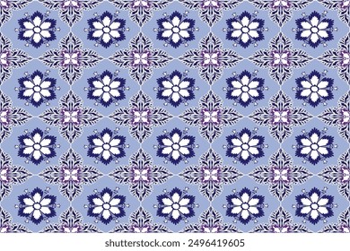 Boho geometric ornament vector seamless pattern. Mexican blanket rug woman carpet illustration Navaho tribal vector seamless pattern Native American ornament  Ehinic south western decor style.