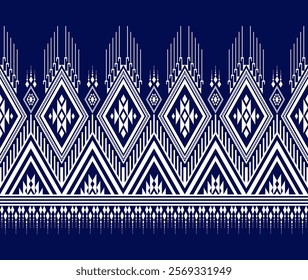 Boho geometric ornament. Vector seamless pattern. Mexican blanket, rug. Woven carpet illustration, wallpaper, clothing, wrapping, Batik, fabric, embroidery style, sadu.