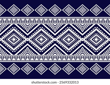 Boho geometric ornament. Vector seamless pattern. Mexican blanket, rug. Woven carpet illustration, wallpaper, clothing, wrapping, Batik, fabric, embroidery style, sadu.