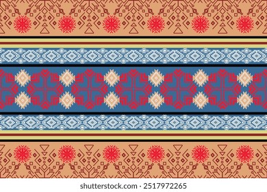 Boho padrão geométrico sem emenda Navajo tribal vetor. Ornamento nativo americano. Etnia estilo de decoração do sudoeste. ornamento. Bom para cobertor, tapete. Panos, tapete, cortina, fundo e papel de parede. 