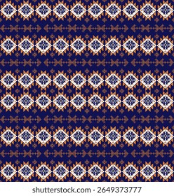 Boho geometric seamless vector pattern. Great for fabric,packaging,wallpaper,wrap,carpet,decorative illustion and decor projects. Fully editable EPS file included.