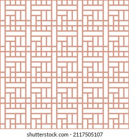 Boho geometrische Formen nahtloses Muster.