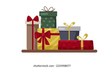 Boho gifts, Christmas gift. Decorative boho color party gifts for birthday celebration, festival and fair decoration.