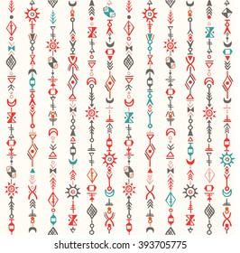 boho hand drawn seamless pattern  eps8
