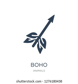 boho icon vector on white background, boho trendy filled icons from Animals collection, boho vector illustration