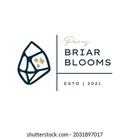 Boho logo design templates. Doodle Bohemian icons and symbols. Modern tribal, ethnic logotype. Vector illustration.
