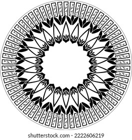 Boho Mandala Designed Art|vector|Can be used for tatoo|ornamental decorative design|Indian henna