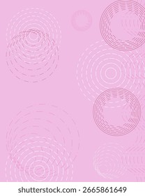 Cartel minimalista boho con curvas románticas y Formas redondeadas en tonos pastel lila, que agrega un encanto suave y una elegancia moderna a la decoración del interior y del hogar.