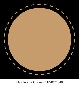 Boho Minimalist Beige Gold Symbol Silhouette. Boho Poster Print Template. Boho Graphic Element Icon Pattern Background