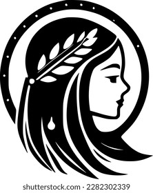 Boho | Minimalist and Simple Silhouette - Vector illustration