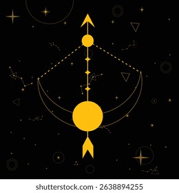 Boho Moon Phases and Celestial Art – Mystical Cosmic Night Sky Design