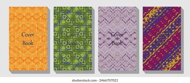 Boho mystical vector posters with inspirational quotes about energy, magic and good vibes.  Front View.
