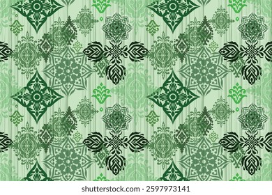 Boho paisley Floral Motifs African Ikat pattern embroidery border. Ethnic ikat floral Ethnic Indian Pattern Ikat pattern Ethnic Pattern.Border indian floral Aztec embroidery border seamless patterns.